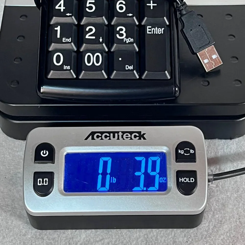 Perixx Peripad-201 Plus USB Cable Numeric External Keypad Large Keys Accounting